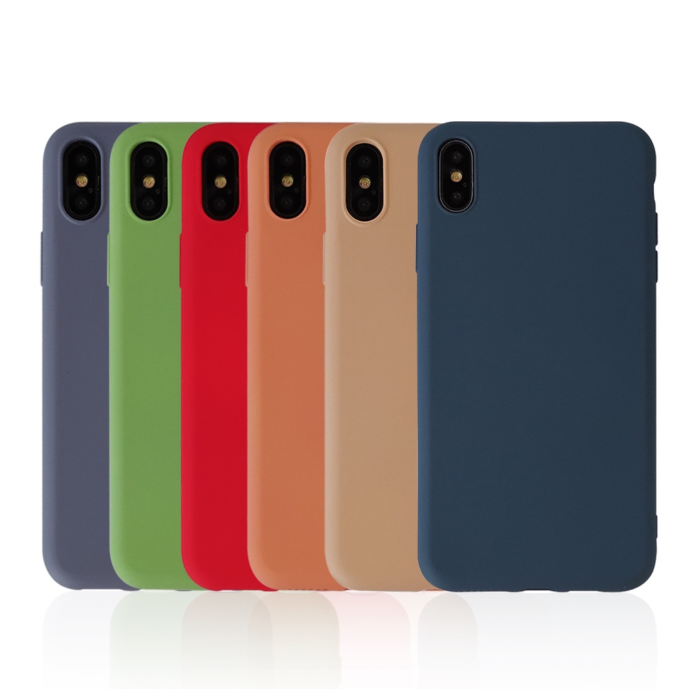Ultra light thin protect screen soft matte cover frosted tpu mobile phone case for iphone 7 7plus