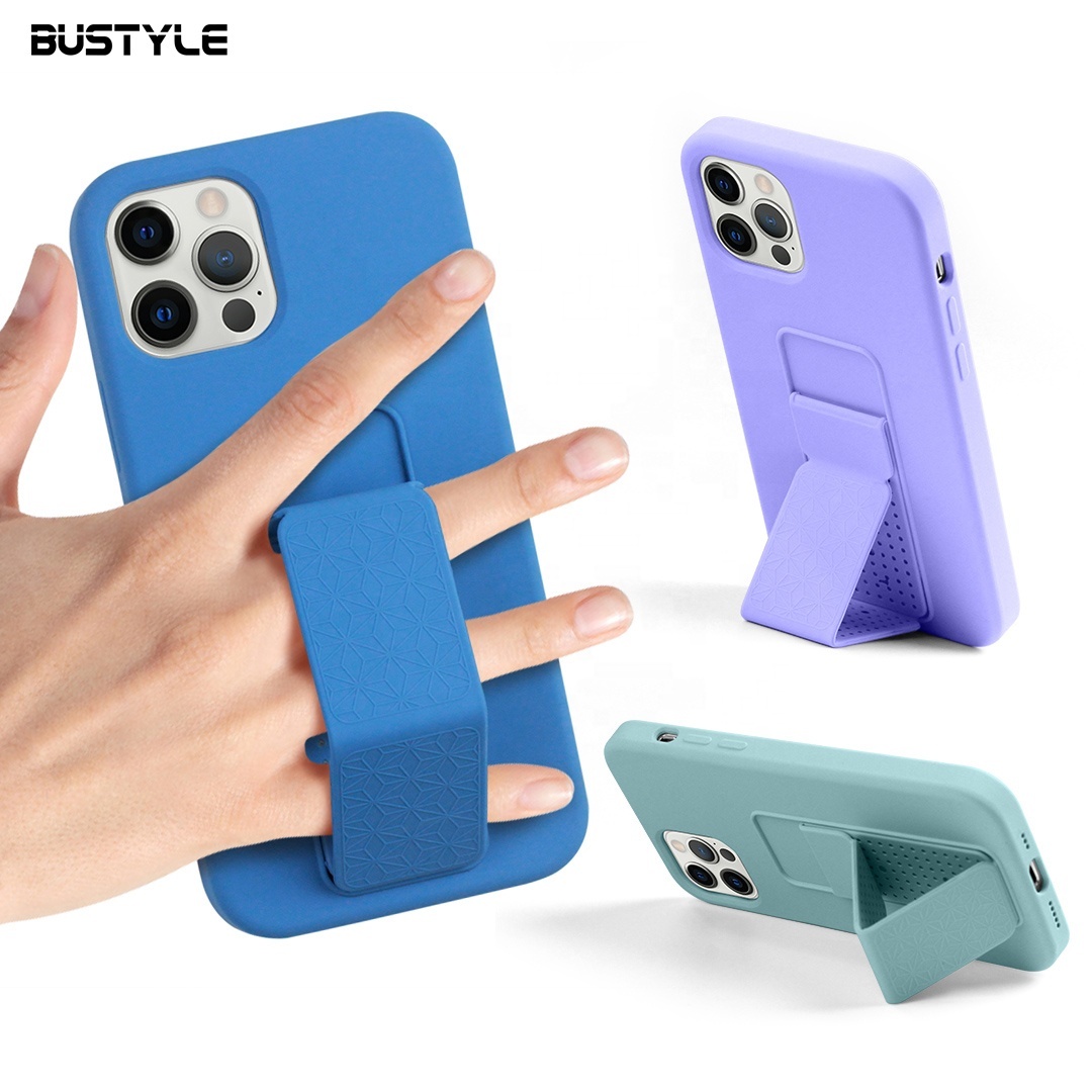 New Arrivals Stander Phone Case with Magnetic Strap for iPhone 12 Case Cover for iPhone 11 Cellphone Cover with Phone Holder