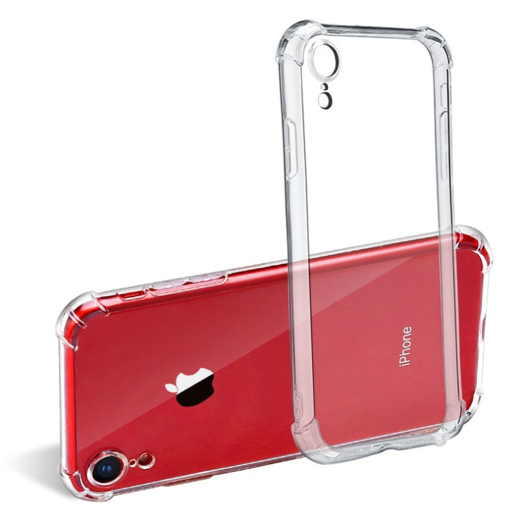 High Quality Flexible TPU Bumper Gel Crystal Clear Shell Protective Anti-Scratch Transparent Phone Case For iPhone