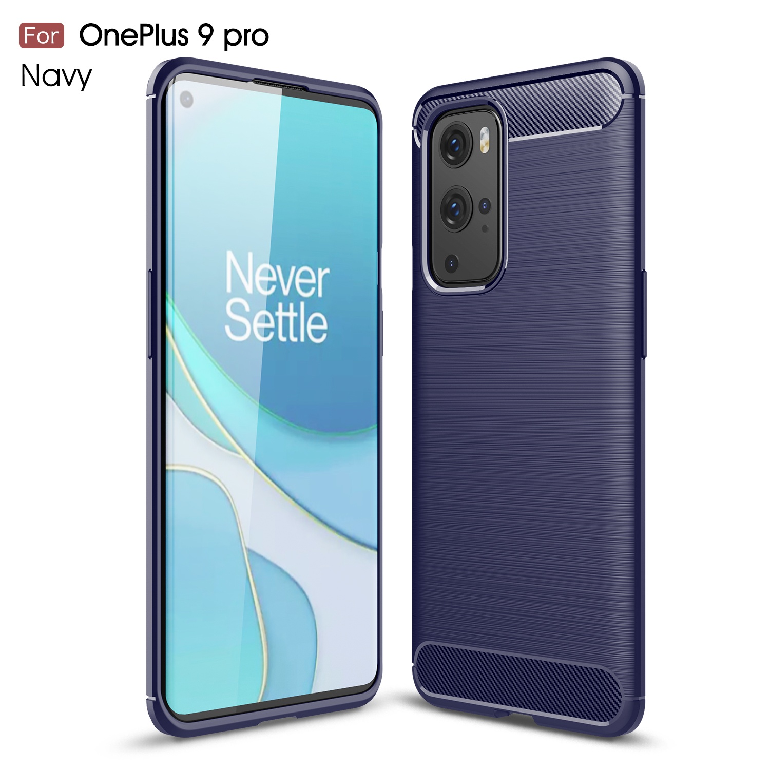 New Item Carbon Fiber Brushed TPU Phone Case Back Cover for Google Pixel 4A 5G Pixel 6 3XL