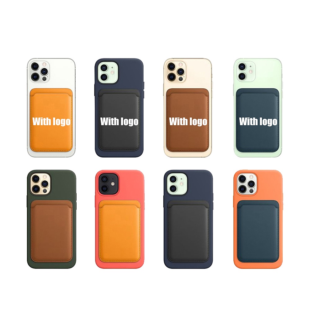 2020 High-quality Magnetic Card Holder Wallet PU Leather Wallet For Phone Credit Card Holder wallet