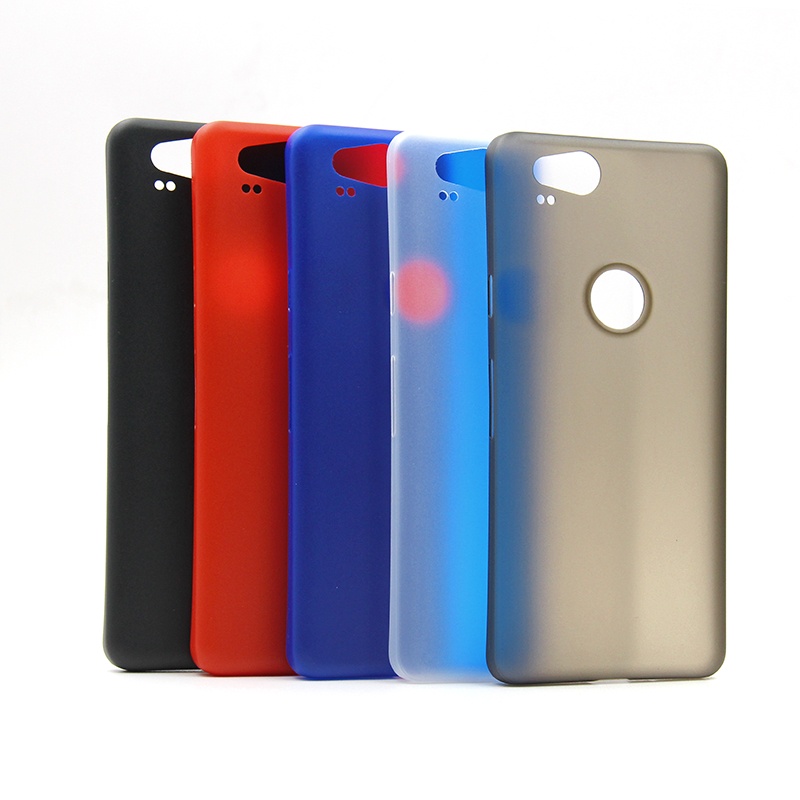 For Google Pixel 2 2XL full protection matte PP ultra thin 0.35mm anti-fingerprint case