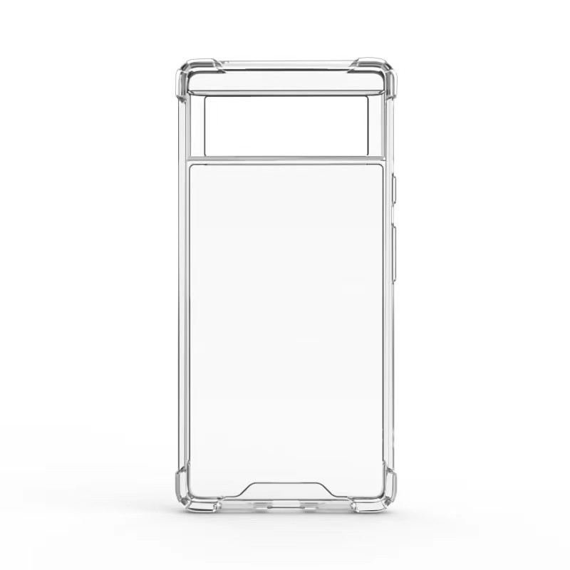 Shockproof Phone Case For Google Pixel 6 Pro Pixel 6 Clear TPU PC Back Cover Airbag Phone Case for Google Pixel Pro 5G