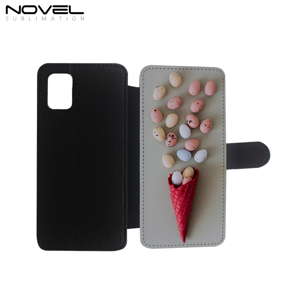 New coming Sublimation PU Leather Phone Case For Galaxy A31 2020