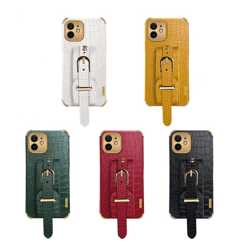 custom faux pu leather phone case cover for iphone 12 13 pro max luxury designer mobile phone case with ring holder