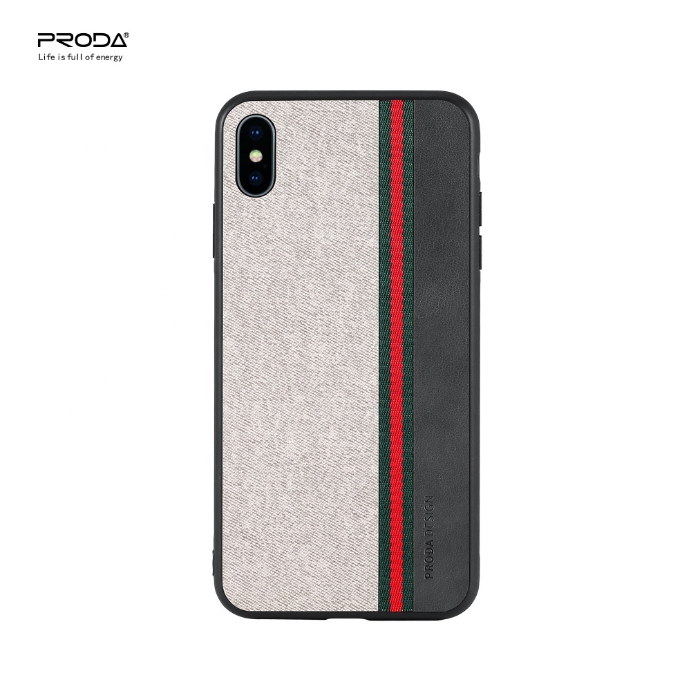 For Iphone 7,8,X TPU+PU+Fabric Hot Selling fabric phone case wholesale