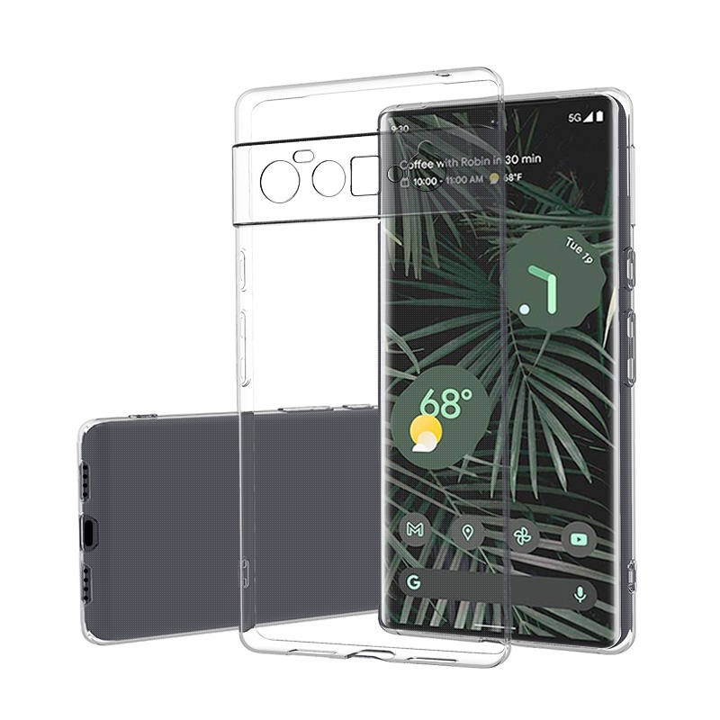 New Clear Shockproof 360 Matte Bumper Slim TPU Cover Case For Google Pixel 6 6pro Waterproof back cover