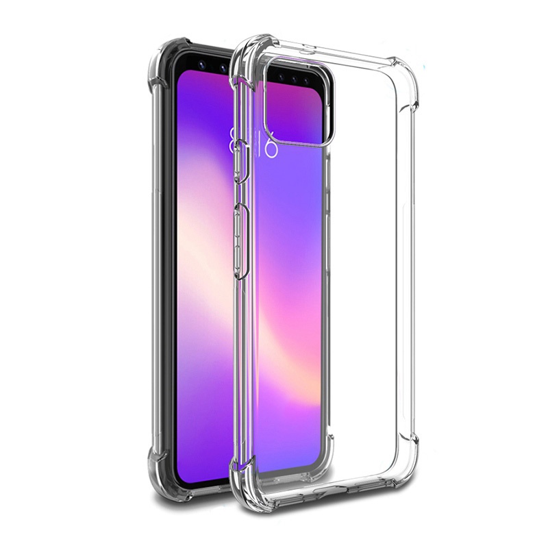 For Google Pixel 2 3 4 5 3A 4A XL 2XL 3XL 4XL 5G Airbags Buffer Full Protection Case Clear Soft TPU Shockproof Cover