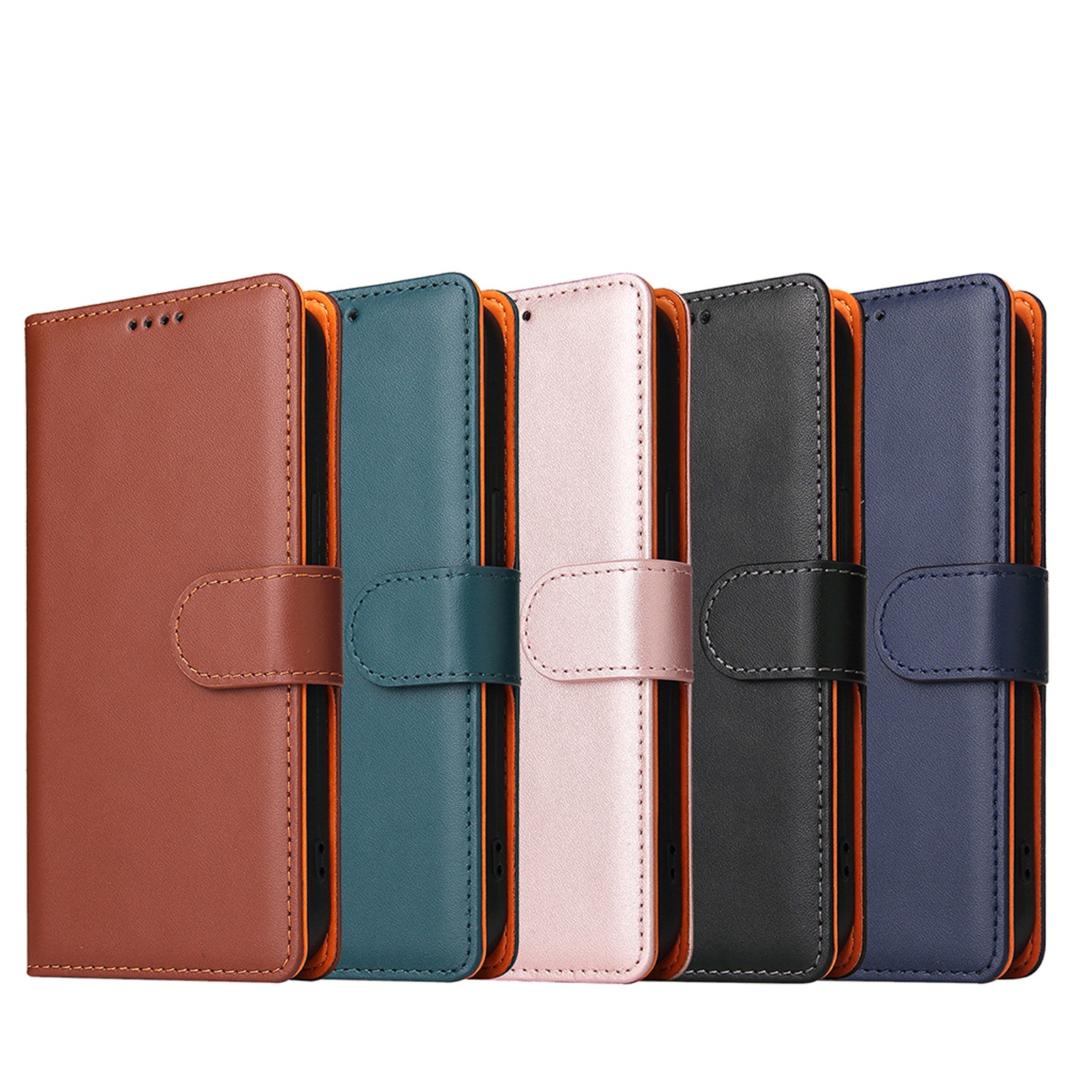 leather Cell Phone Case pu leather Wallet Flip Cover Leather card Case For iPhone 12 PRO max