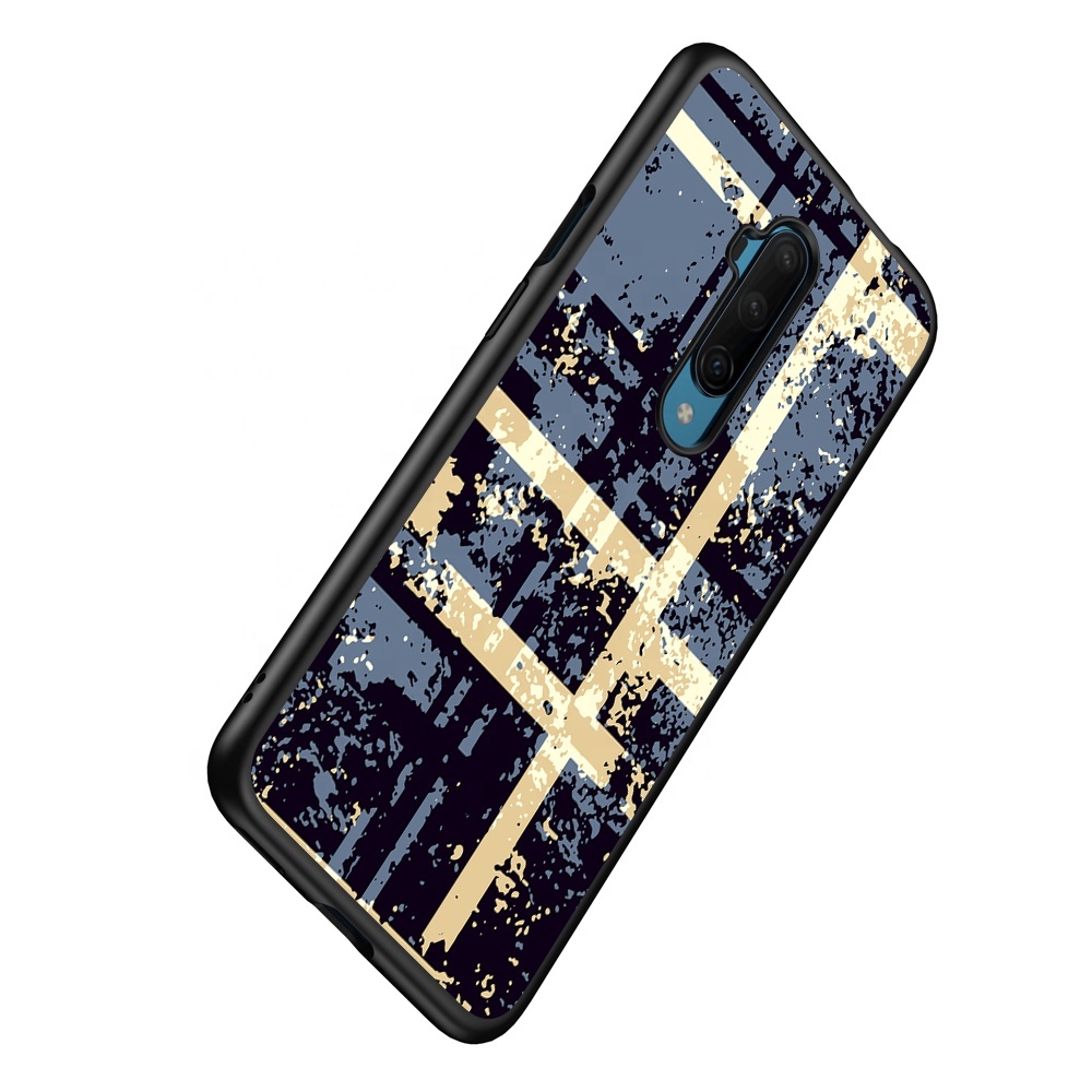Factory custom TPU protected mobile phone cover wrap luxury graphics skin cover case for OnePlus 7 T pro