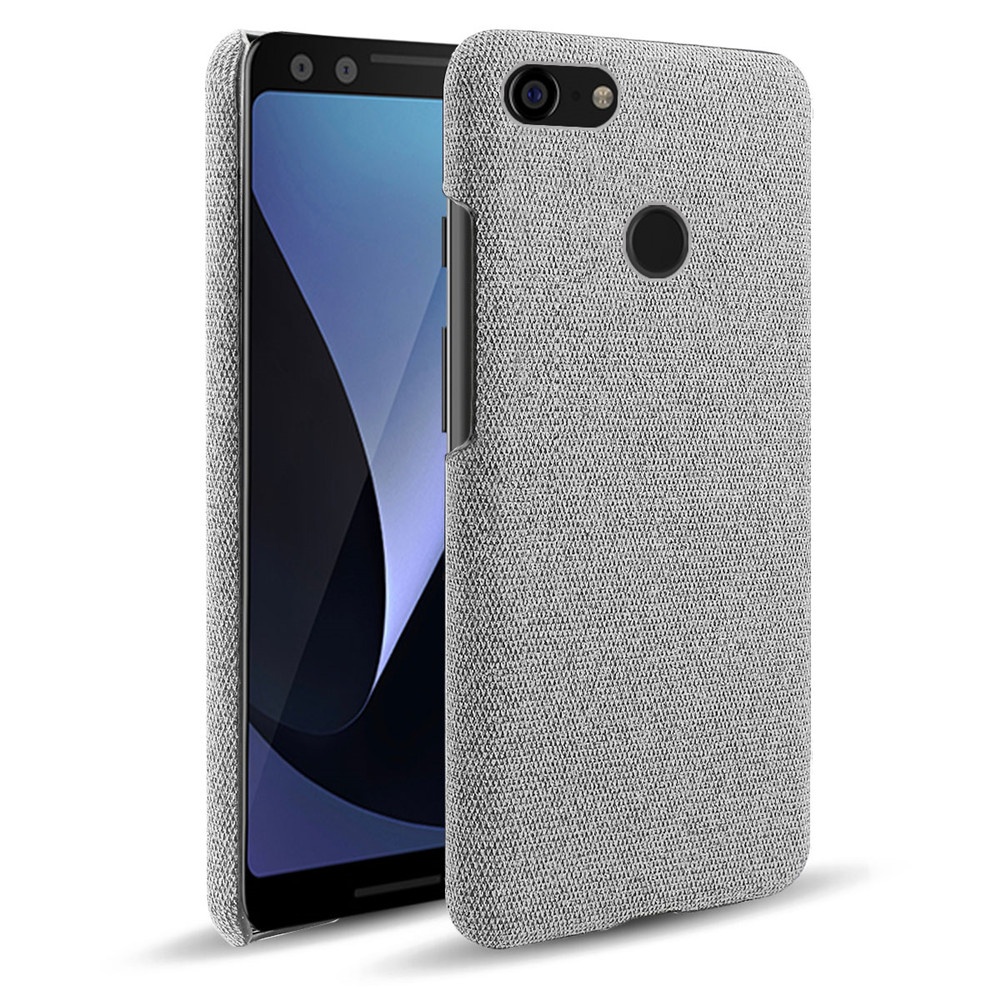 Cloth Cases for Google Pixel 3 3XL Case Slim Retro Cloth Hard Phone Cover For Pixel3 3 XL Pixel3XL Coque Funda Capa