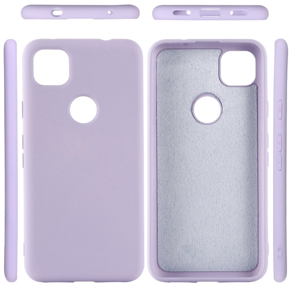 Wholesale Custom Liquid Silicone Rubber Phone Cover for Google Pixel 4a Case