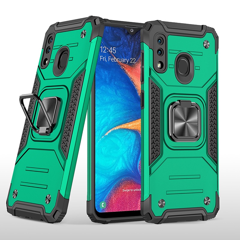 TPU PC 2 in 1 Ring Military Grade Magnetic Armor Phone Case For Moto G Fast Google Pixel 4A 5G for iphone 13 pro max