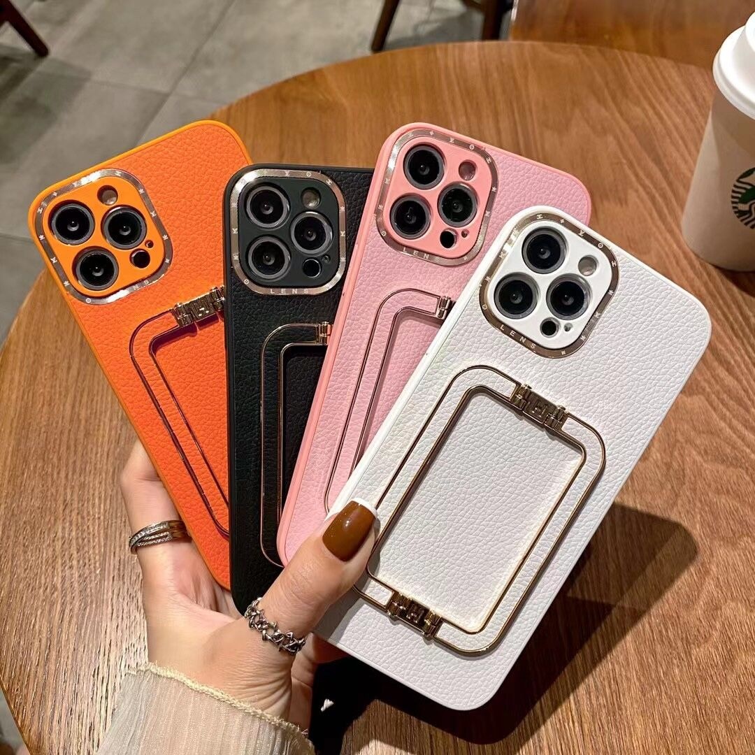 High quality  PU leather   designer stents phone case for iphone 12  13  11pro max luxury  phone cover xr xs max 8Plus bag
