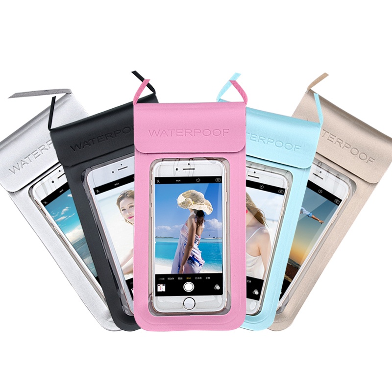 ShenZhen Quality Water proof Cell Phone Bag PU  Waterproof Phone Case for iphone X Xs Xr Mobile Phone Bags Cases