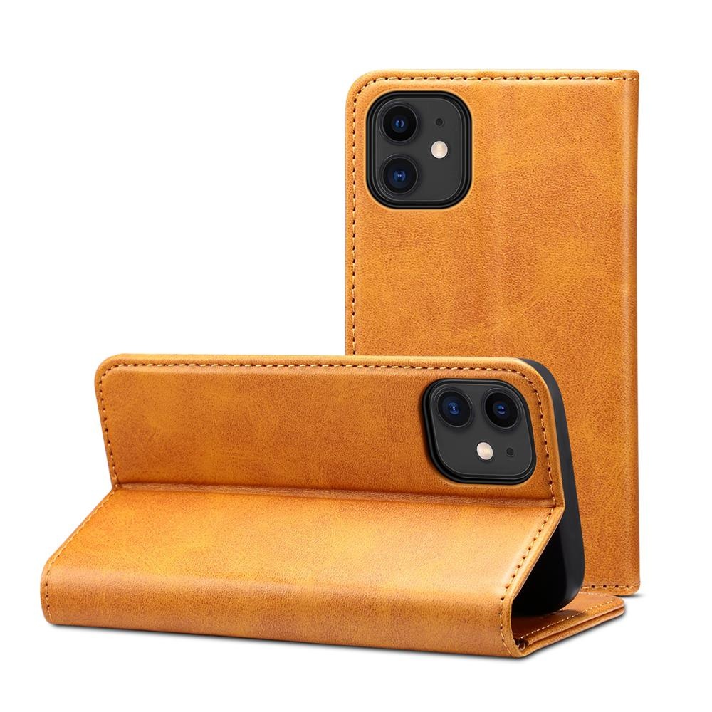 new pu flip Business crowd leather wallet mobile phone case For iPhone 12 mini