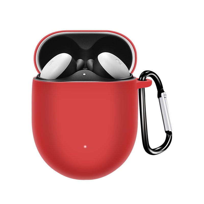 Silicone Protective Case Wireless Earphone Headset For Google Pixel Buds 2 Box Cover With Anti-lost Hook Accessories