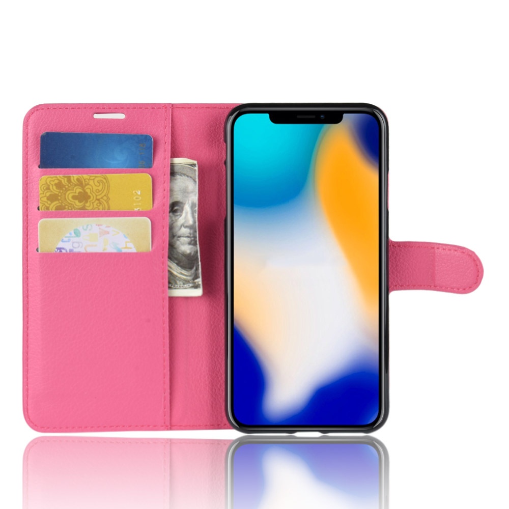 simple design PU leather flip phone case for iPhone 11 pro max 11 pro xs xr xs max 8 7 plus 6s