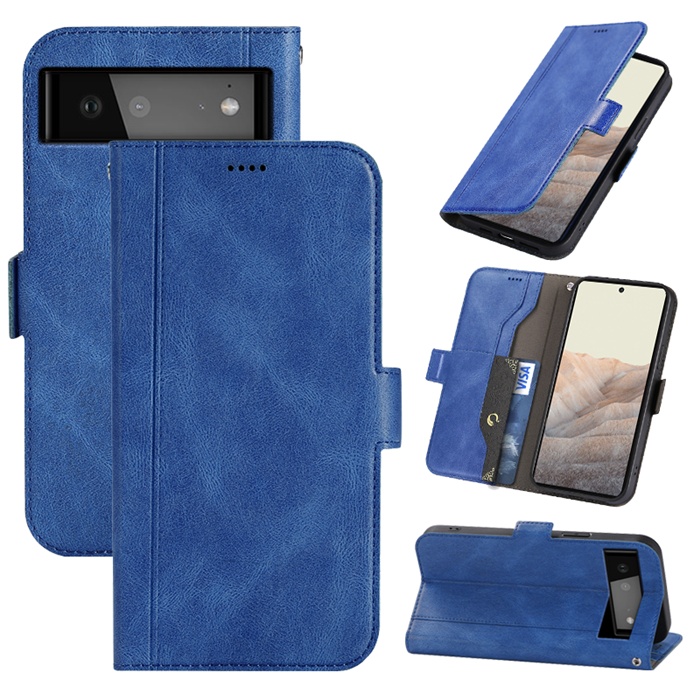 Luxury Magnetic Leather Wallet Case for Google Pixel 3 XL 3 Lite 3A 4 XL Pixel 5 XL 5G Phone Cover