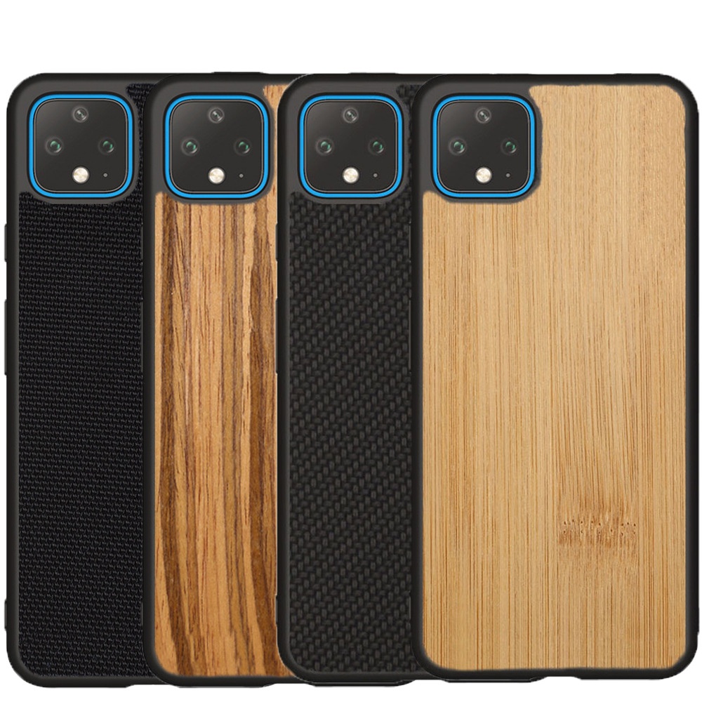 Simple Thinner Wood Grain Design TPU+PC Anti-fall Phone Case For Google Pixel 6 6 Pro 6xl Wood Grain Phone Case