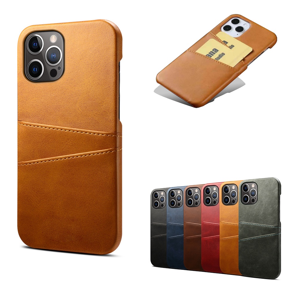 New Geka bag PU leather wallet mobile phone case for iPhone 12 credit card pocket mobile phone case