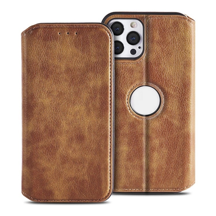 Hot Business Magnetic Wallet Flip PU Leather Phone Case shockproof case for iPhone 12  13 Pro Max mobile phone case