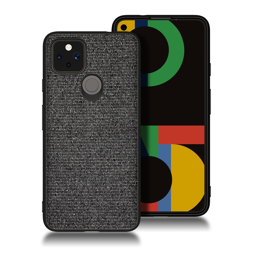 Fabric Back Cover  case for Google 5 pixel5 pixel 5xl  fabric cloth Case  cover shell