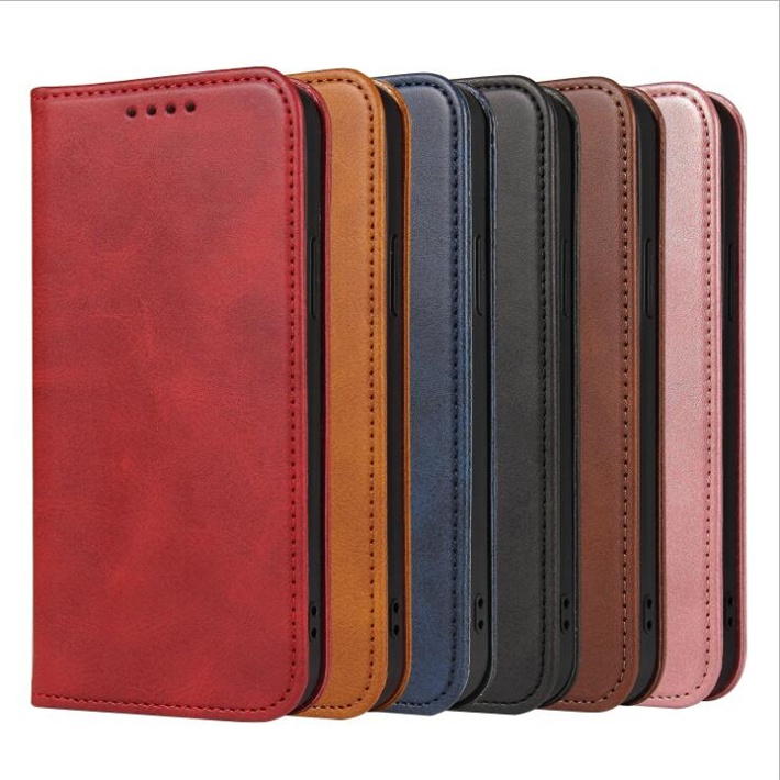 PU Leather Flip cover Magnetic Wallet Cellphone Phone Case For Honor 8X Max iphone 7 12 13 Card Holder Cover