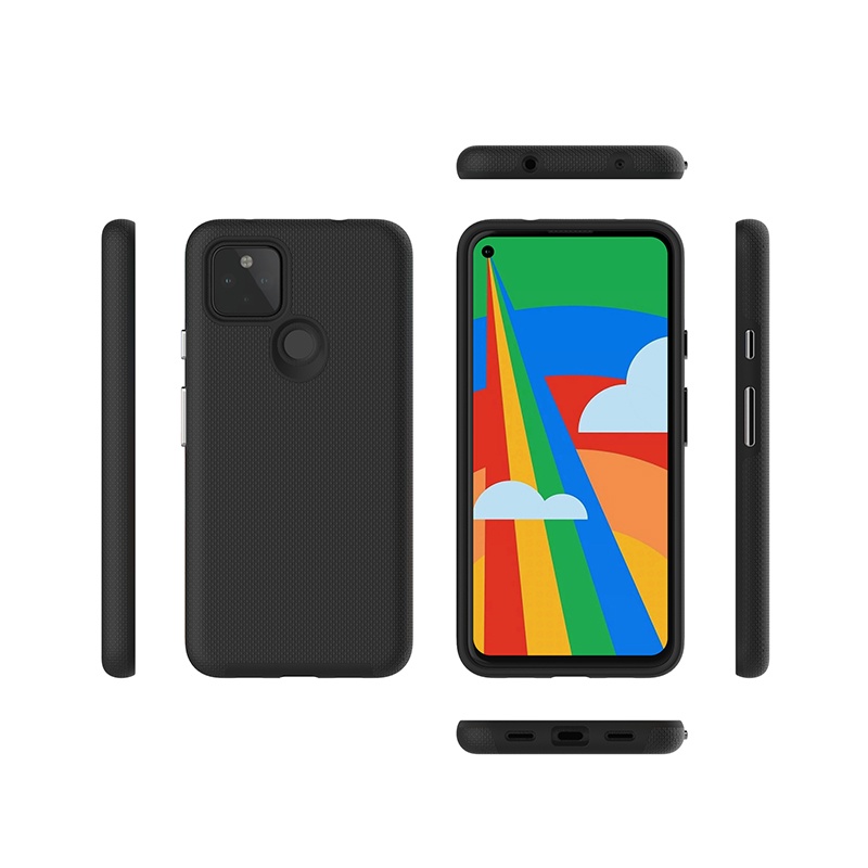 High quality hot selling plating buttons anti-falling protective mobile phone cover for google Pixel 4a 5G Pixel 5 case
