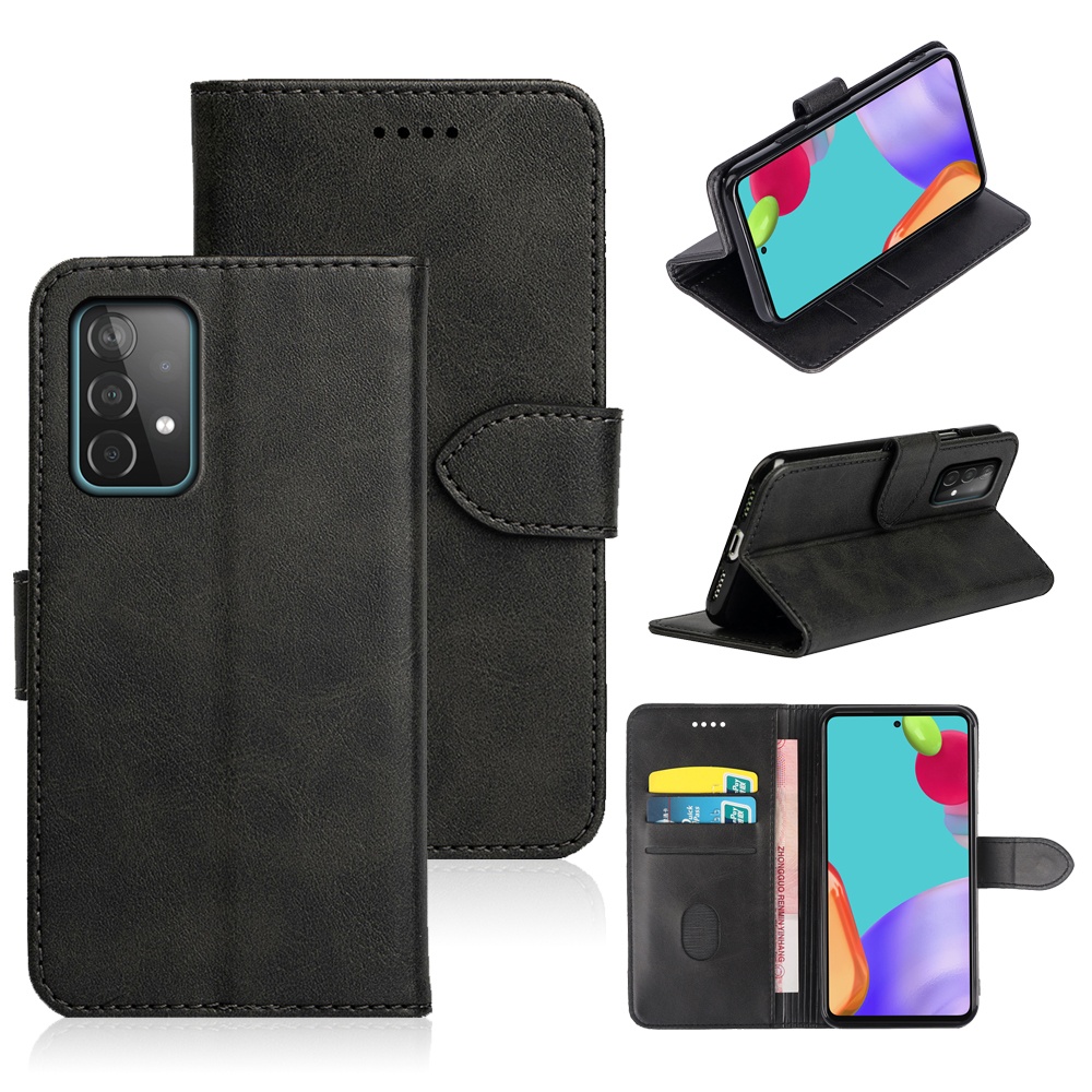 Leather Smart Flip Case Wallet Phone Case Pu Stand Magnetic Card Slots For Samsung