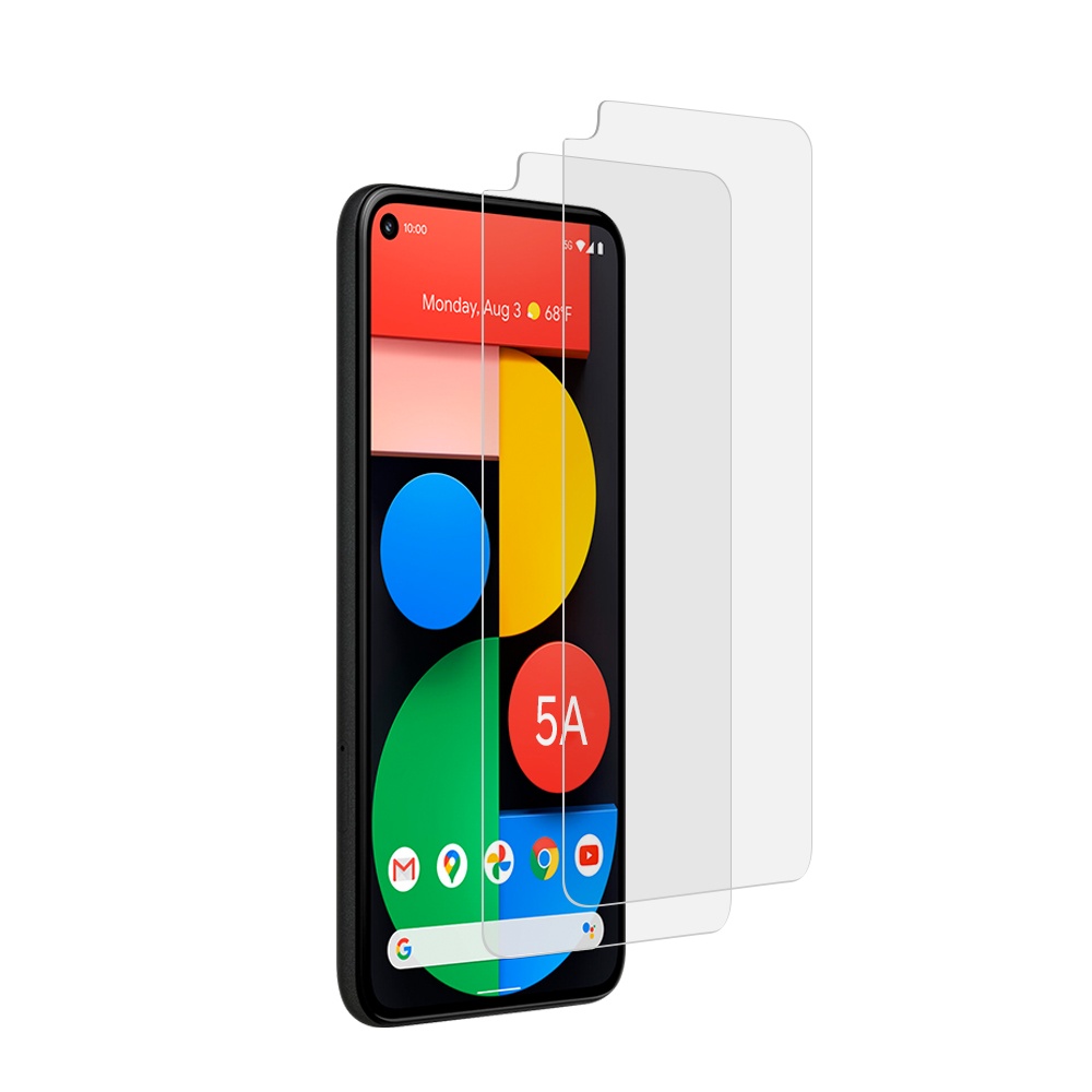 Premium clear No bubble Abrasion proof scratchproof Tempered Glass Invisible Cover for Google Pixel 5A
