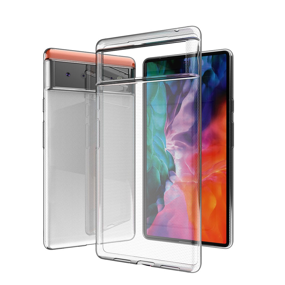 Clear Phone Case For Google Pixel 6 6 Pro Shockproof Transparent Phone Case