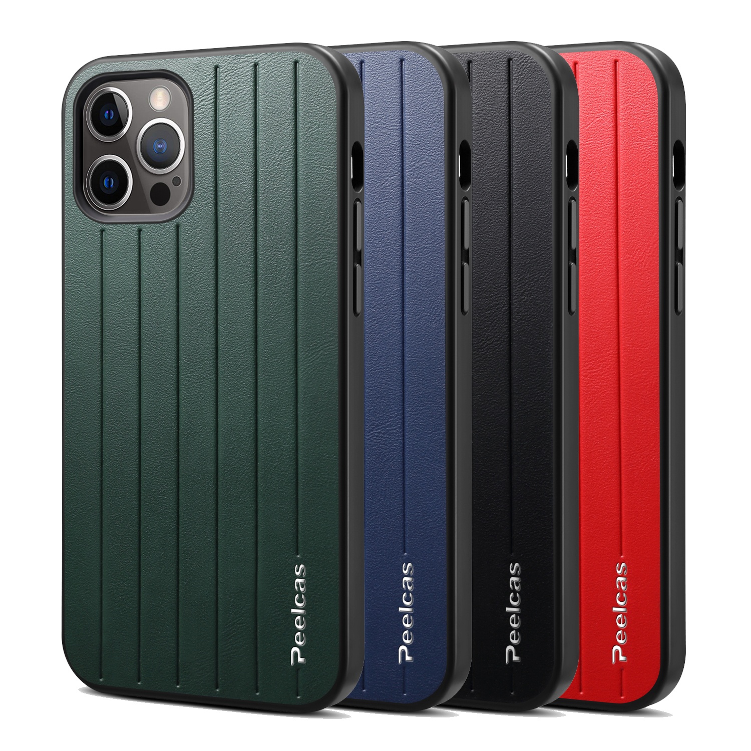 Wholesale high-end leather embossed luggage shockproof private brand phone case for iphone 12 pro max mini case