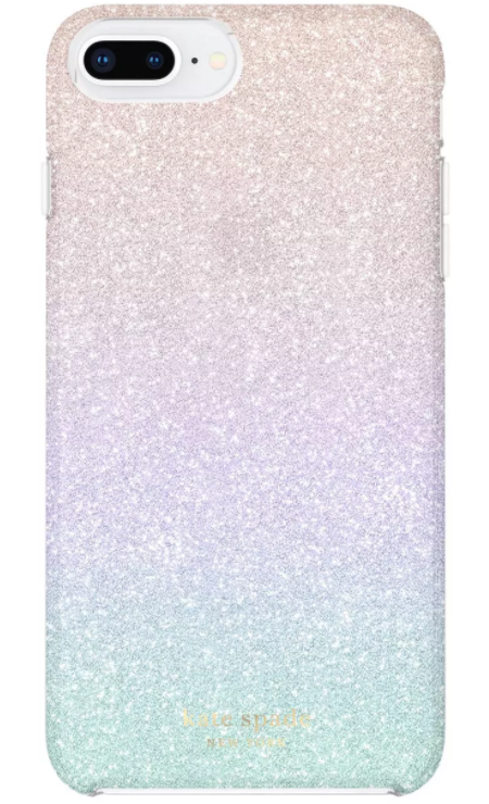 Kate Spade New York Apple iPhone Hard Shell Phone Case - Ombre Glitter