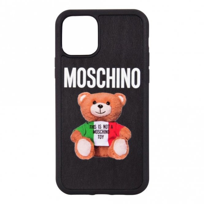 Black Teddy Print iPhone 11 Pro Case