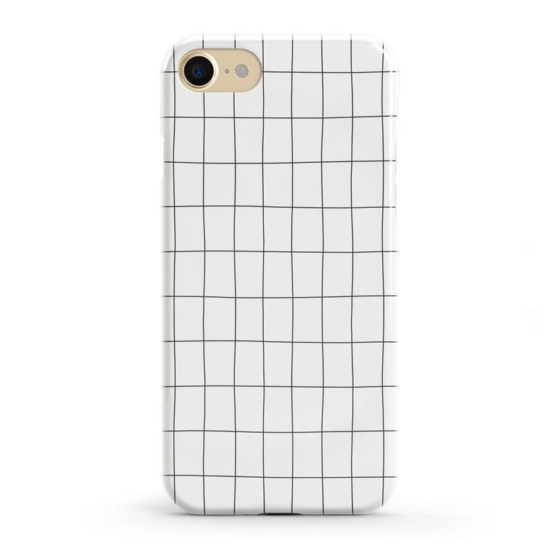 Off the Grid | White & Black Lined Case